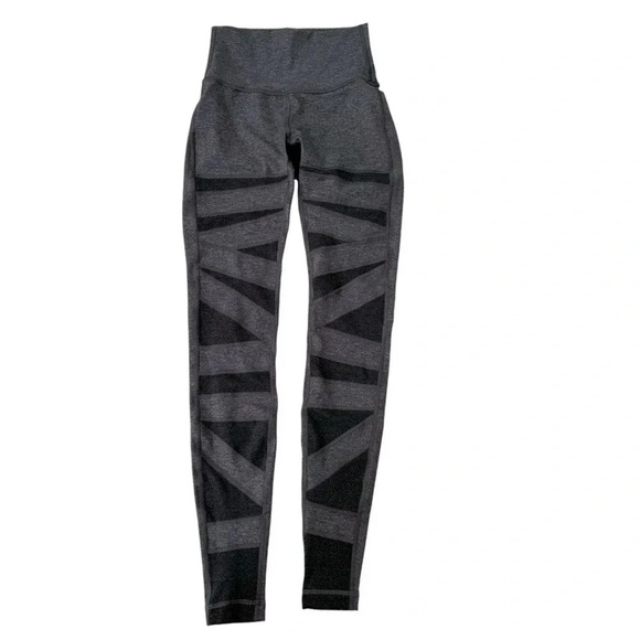 Lululemon Wunder Under High Rise Legging Pant Special Edition Mesh Grey Size 4 - Picture 4 of 12